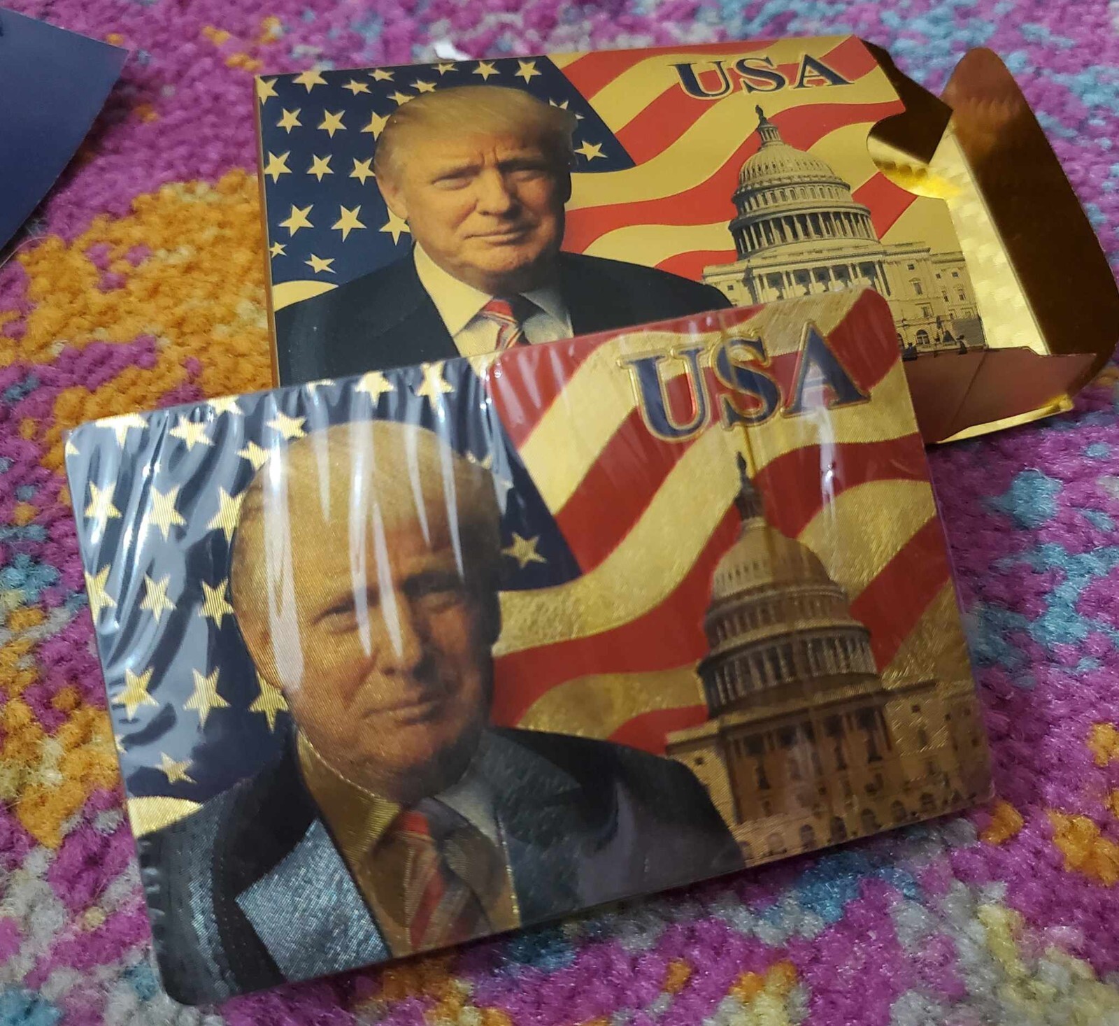 RARE 14PC TRUMP 2016-NOW LOT, SIGNED EASTER EGG WHITEHOUSE PENS CARDS PIN +MORE