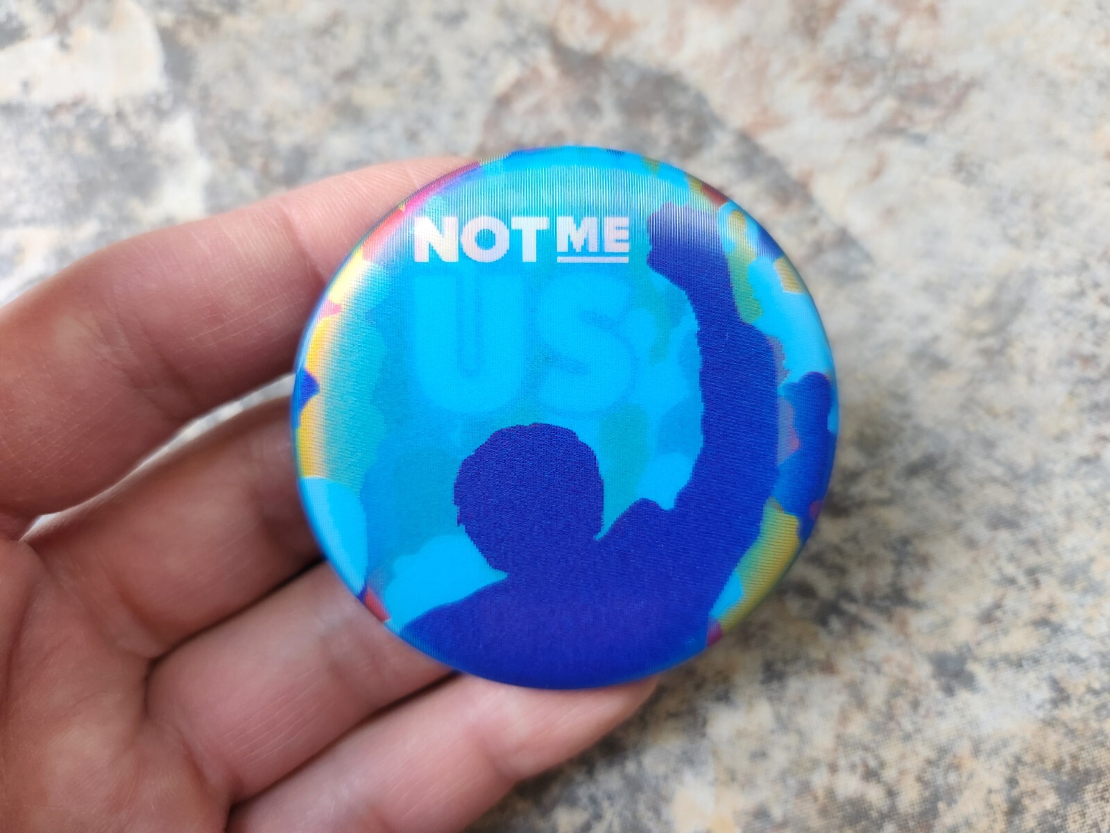 Neat! Bernie Sanders 2020 Presidential Campaign Not Me Us Animated Button