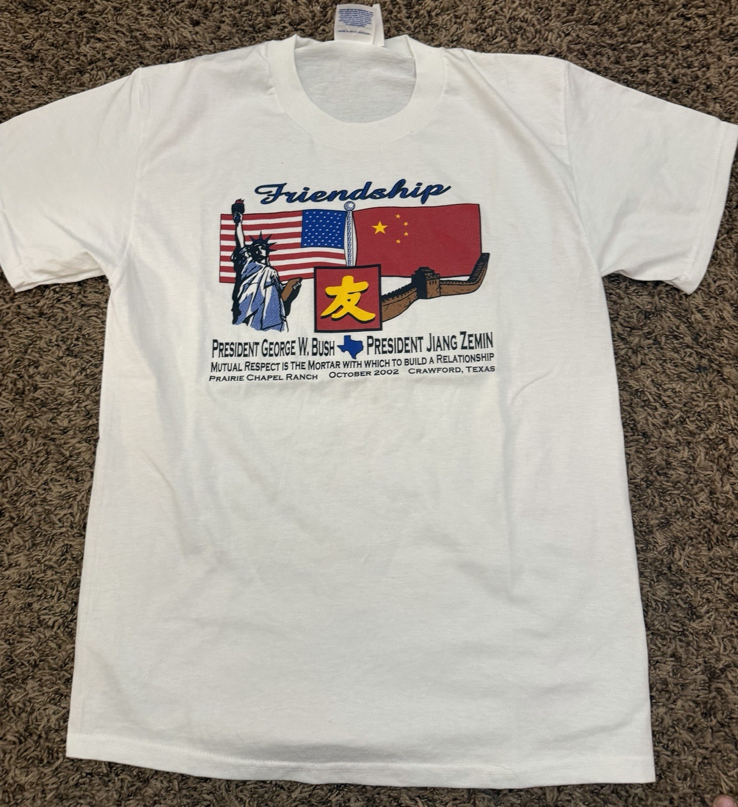 Rare Lot (40) of George W. Bush Presidential Campaign & Administration T-Shirts
