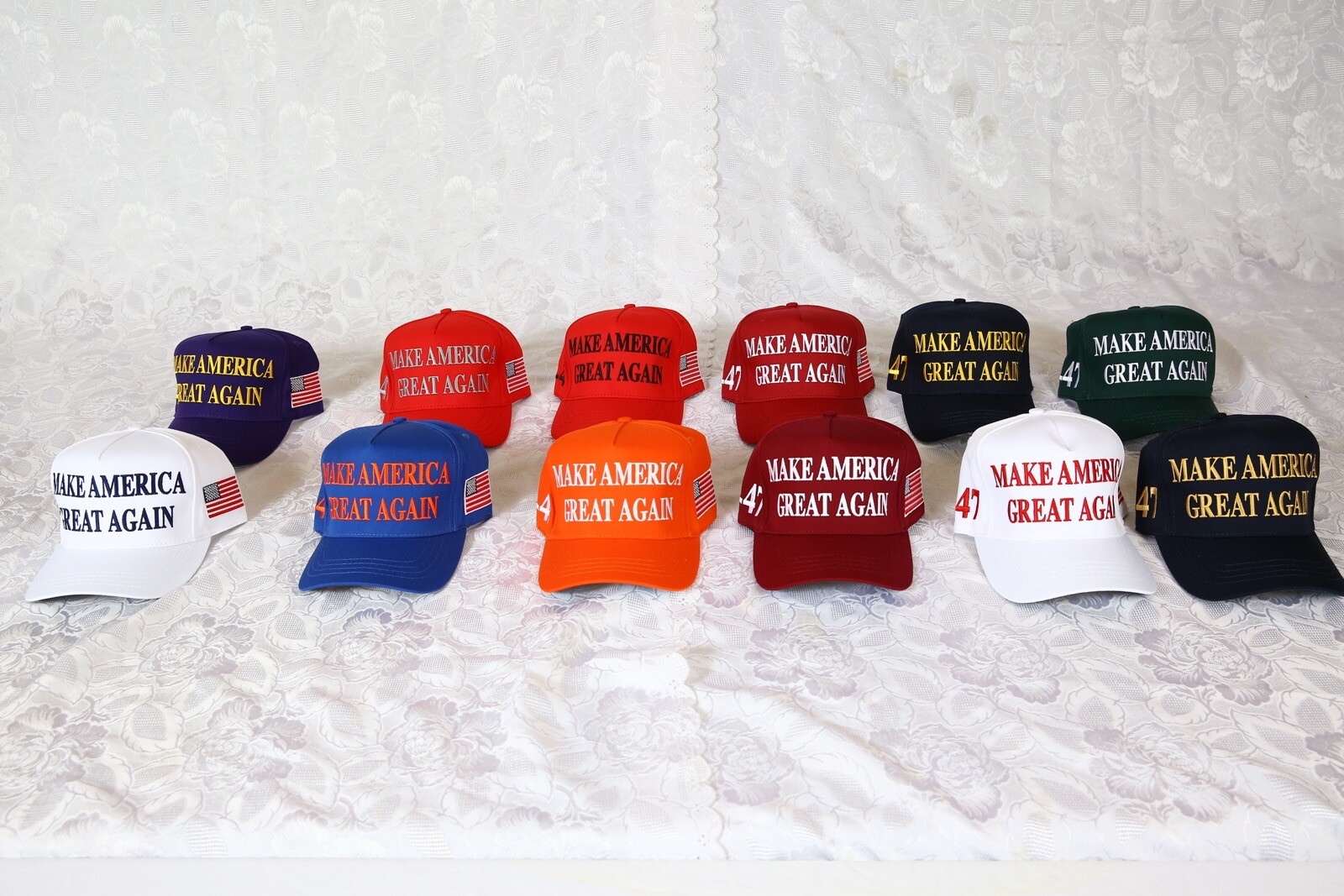 COMPLETE MAGA HAT COLLECTION DONALD TRUMP CALI FAME AUTHENTIC OFFICIAL 94 Styles