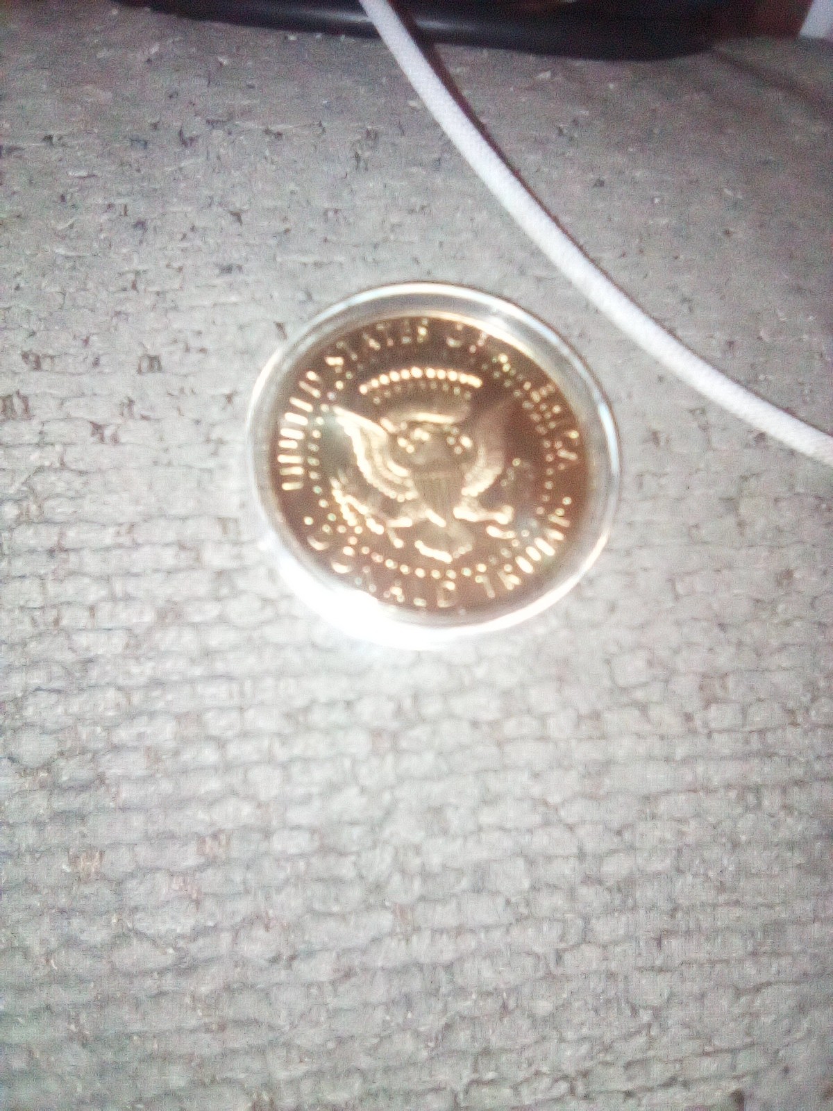Donald Trump DOLLAR Coin 2020 Liberty United States Of America Gold Tone