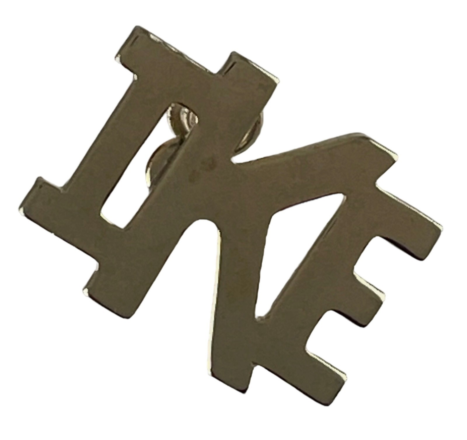 IKE Dwight D. Eisenhower Vintage Gold Tone Tie Tack Pin