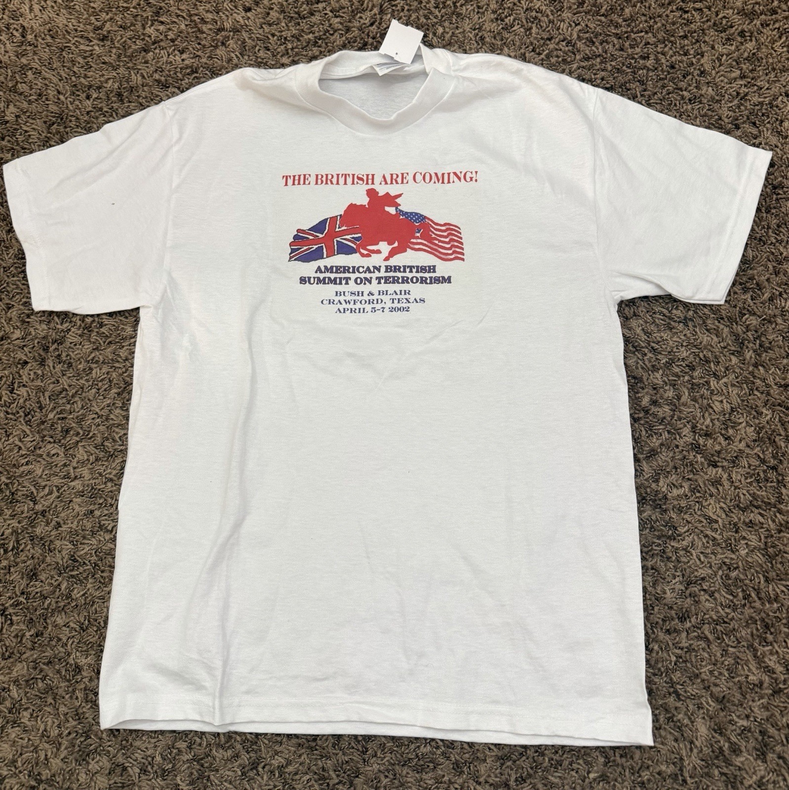 Rare Lot (40) of George W. Bush Presidential Campaign & Administration T-Shirts