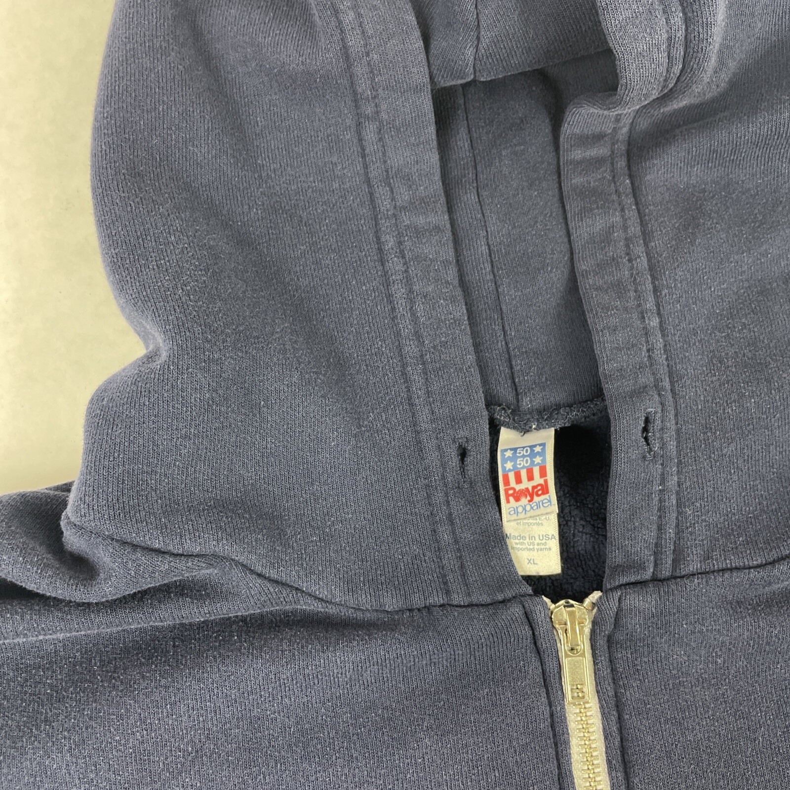 Andrew Yang For President Blue 2020 Hoodie Zip Sweatshirt XL Royal Apparel USA