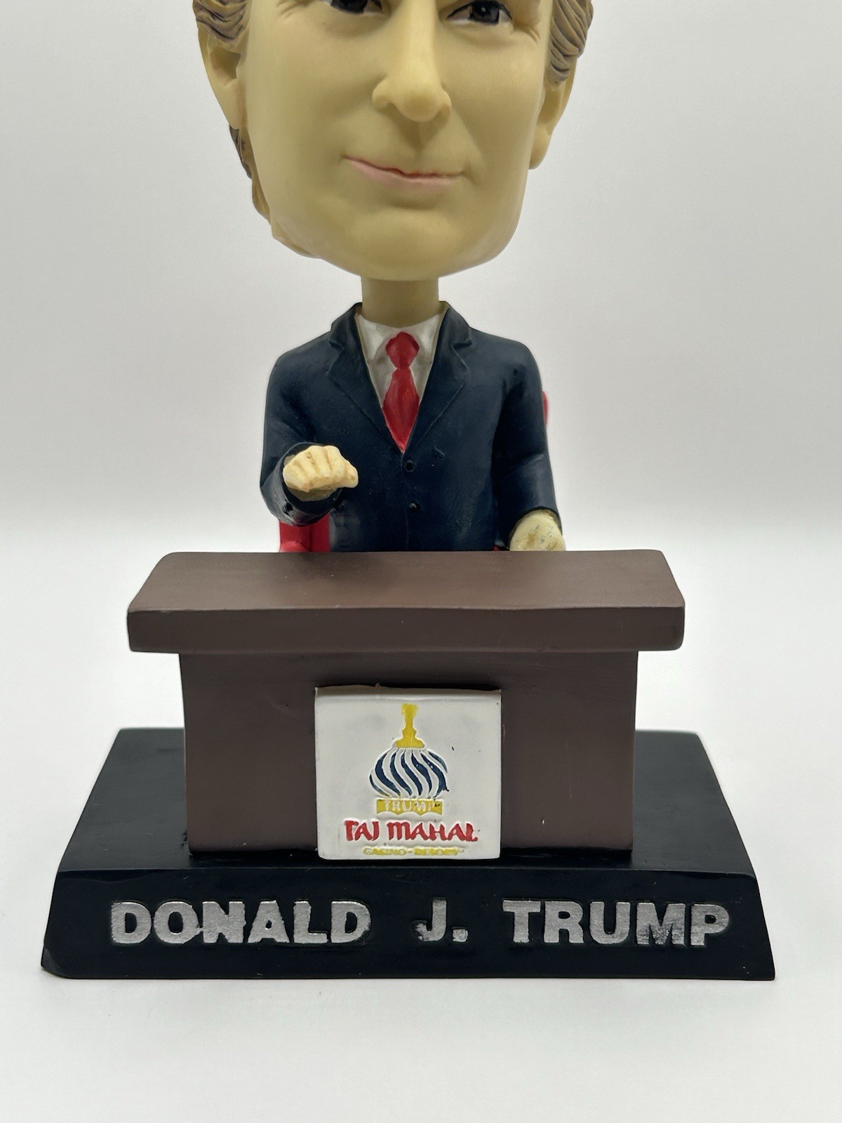 Vintage President Donald Trump Bobble Head Taj Mahal Casino