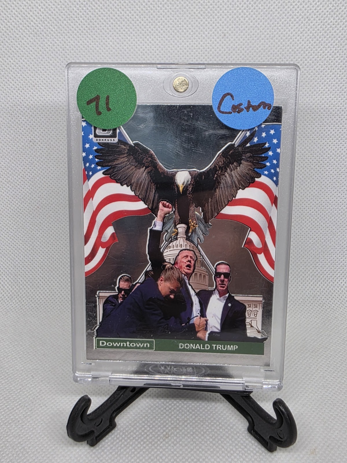 Donald Trump Downtown Custom MAGA card