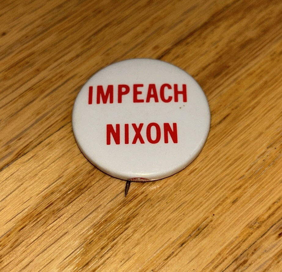 2 Buttons – SUPPORT PHASE III – DUMP NIXON & IMPEACH NIXON #1
