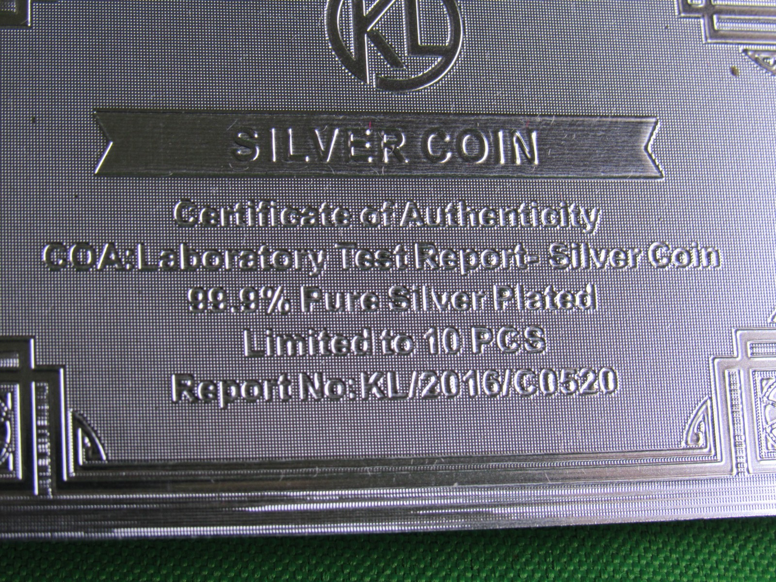 Trump 2024 24K Coin – “Save America Again” (Silver) (KL/2016/60520)