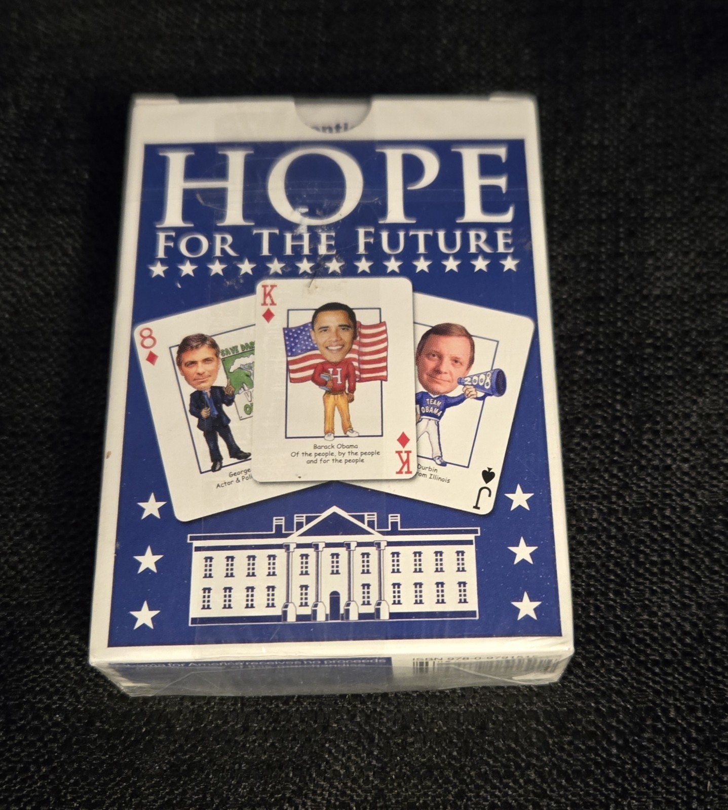 Barack Obama Presidential Poker Playing Cards NEW Sealed Hope for the Future