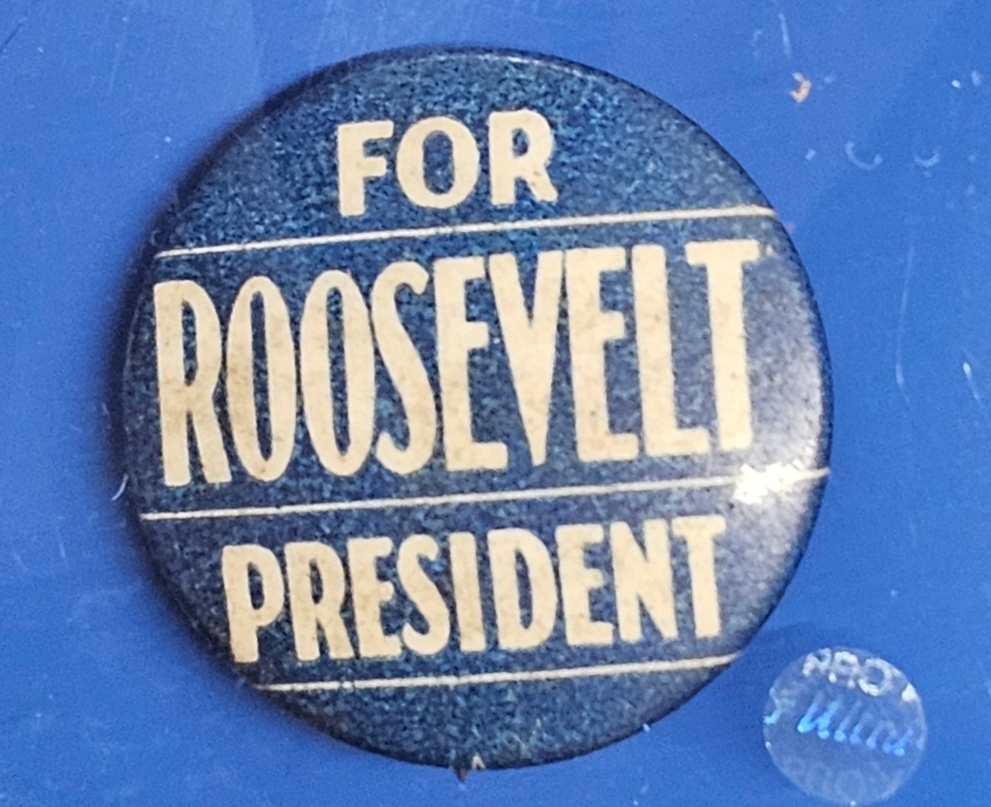 F.D.R. CAMPAIGN BUTTON