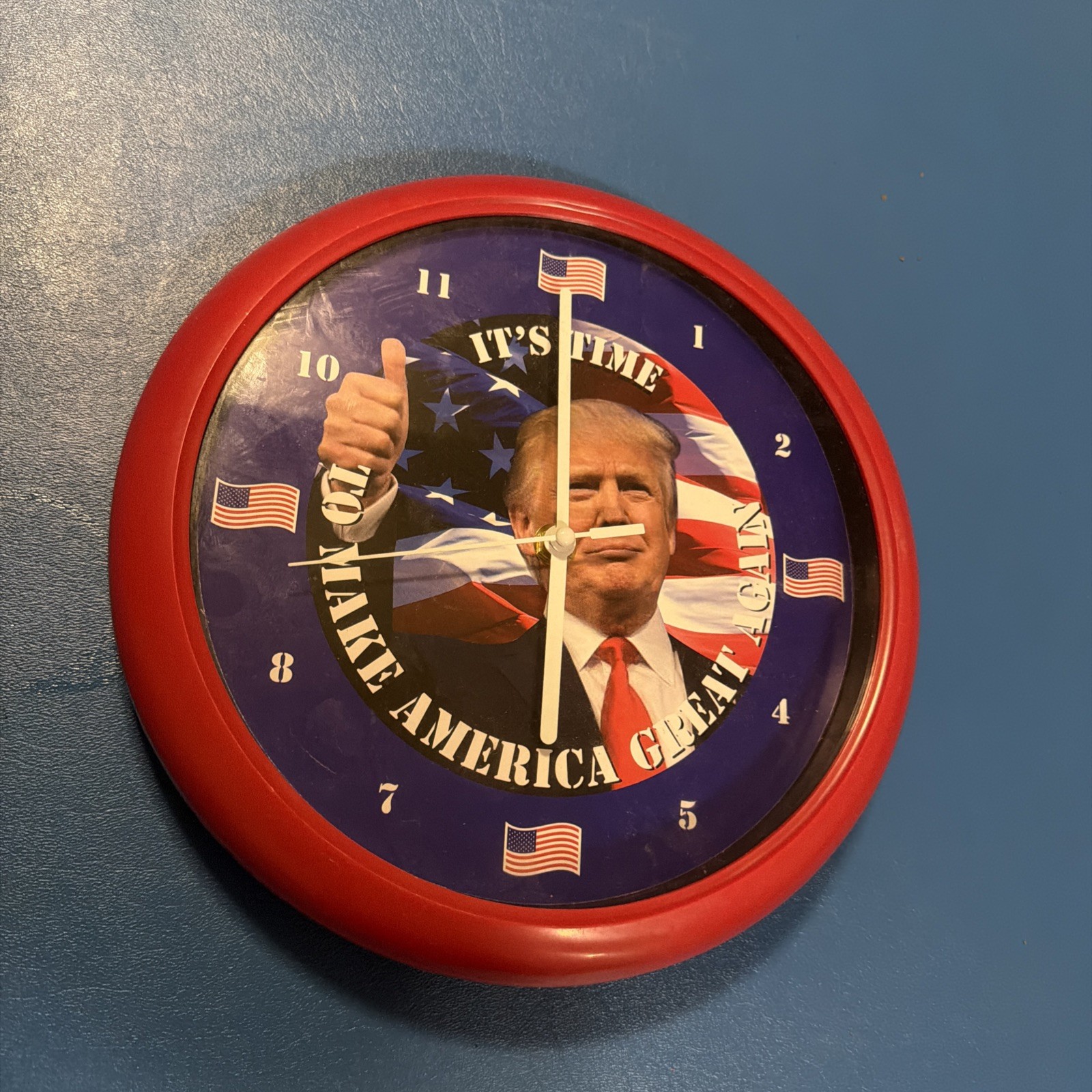 President Donald Trump Talking Clock Let’s Make America Great Again!