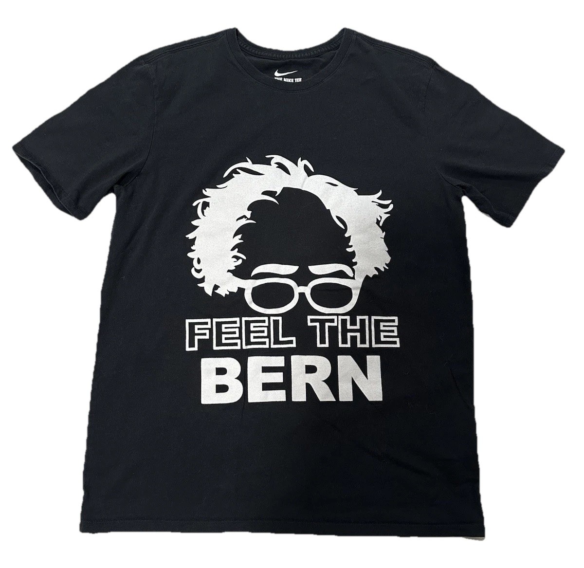 Bernie Sanders Feel The Bern 2016 Presidential Primary Cotton T-Shirt Large
