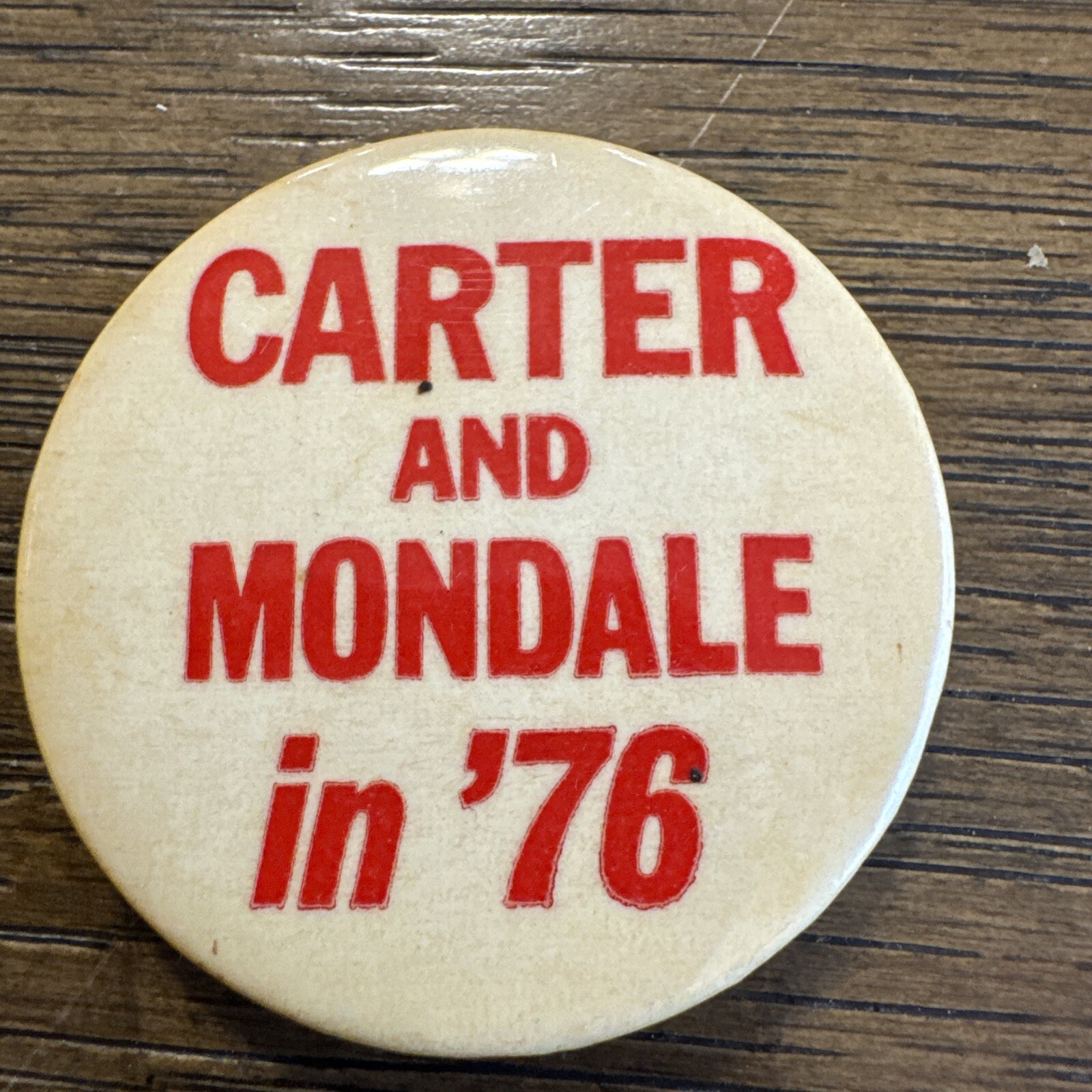 Jimmy Carter 1976 Colorado – Carter Mondale campaign pin button political