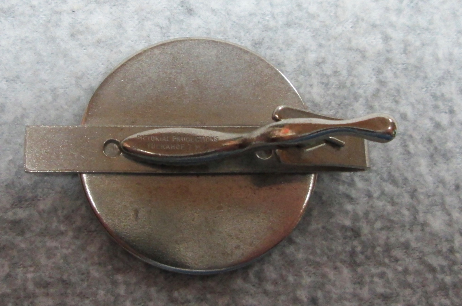 1964 President Johnson LBJ for the USA Mens TIE BAR w/ FLASHING IMAGES