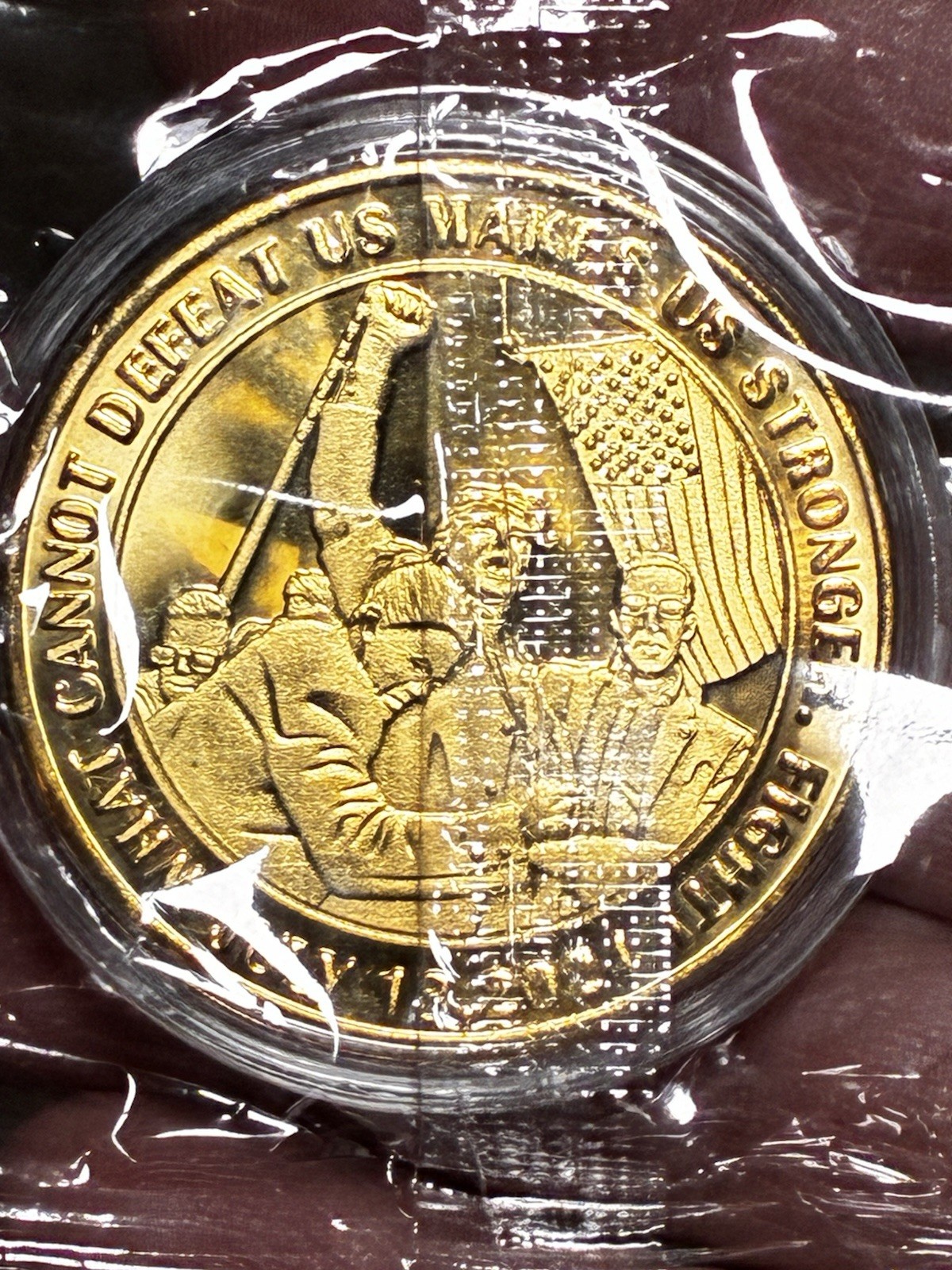 NEW Sealed July 2024 Pres. Trump “Fight, Fight, Fight” Survivor Collector Coin