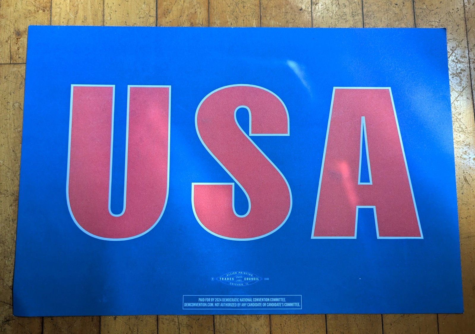 2024 Democratic National Convention, Biden + USA + Union Yes collectible posters