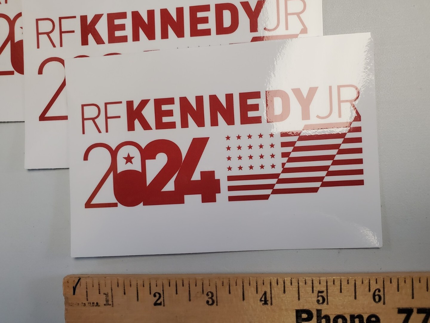 RFK JR 2024 Bumper Stickers 3 PACK LOT