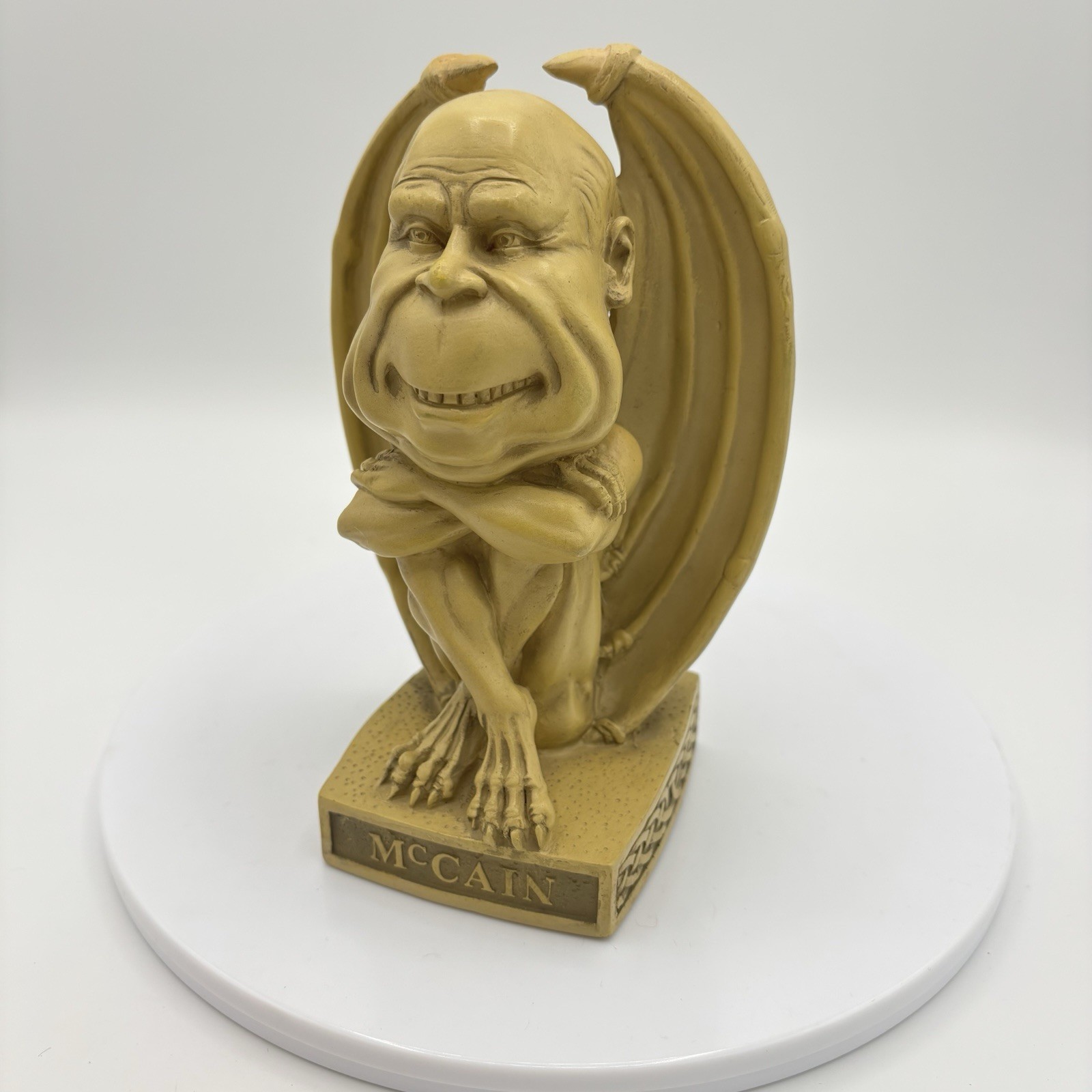 John McCain Gargoyle Resin Statue Political Caricature Figure 6.5” Tall Humor CG