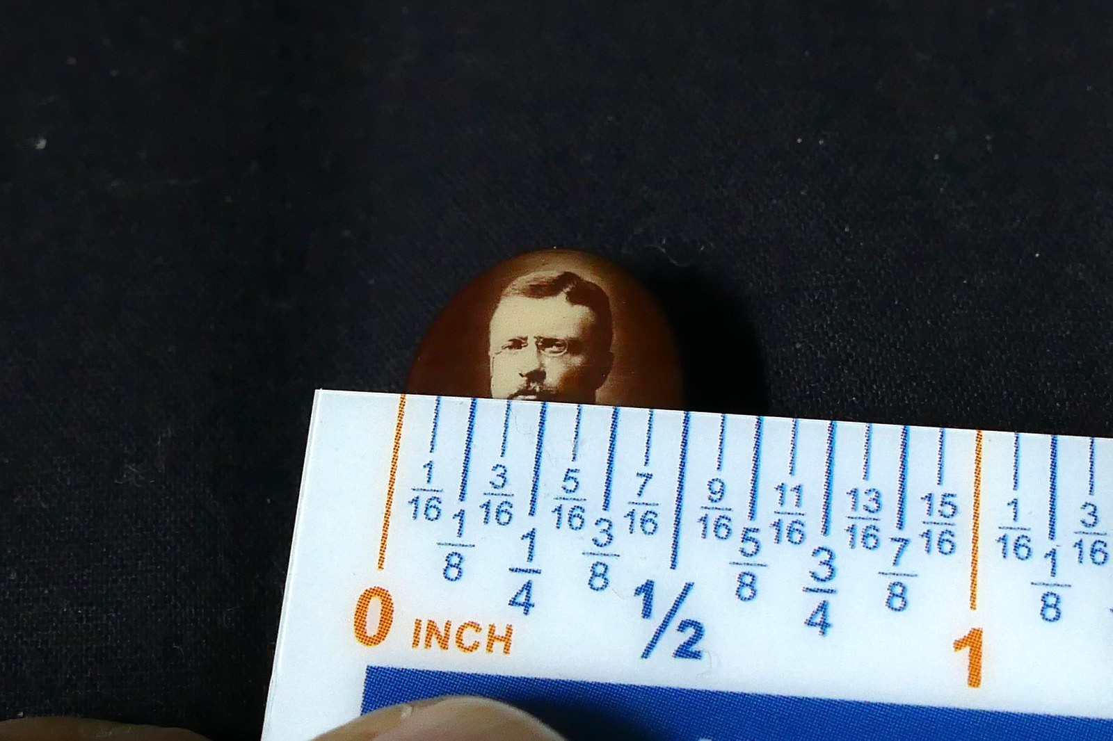 Rare 1904 Or 1908 Theodore Teddy Roosevelt Presidential Campaign Stick Pin 2 1/8