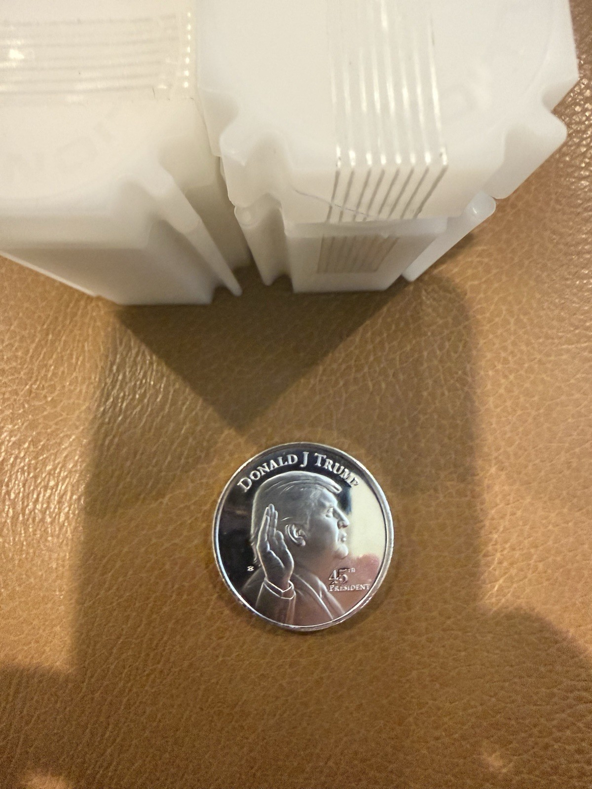 Donald J Trump 45th President Silver Coin .999 Pure