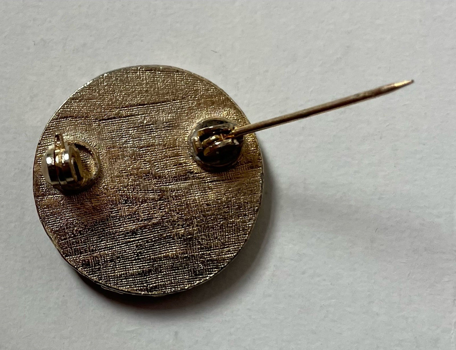 Rare Vintage Barry Goldwater 1964 US Campaign Political Pin Gold Tone Metal Pin