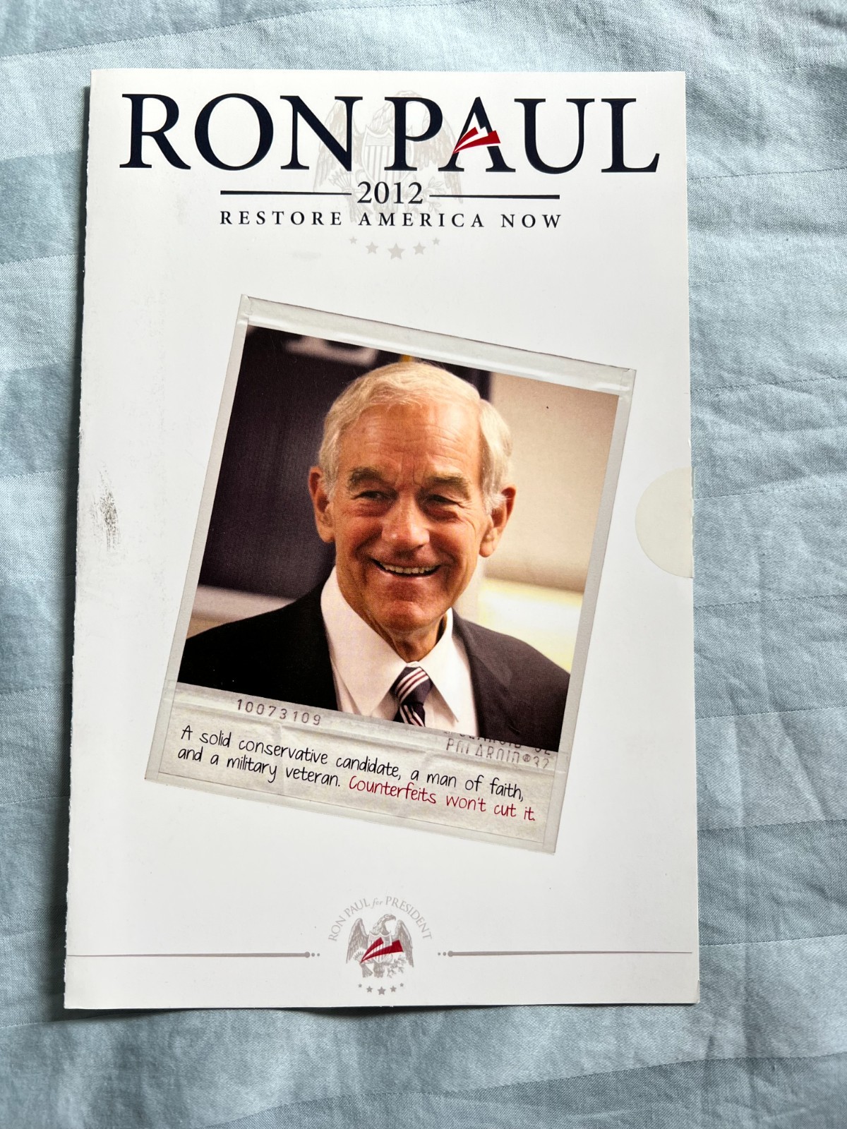 Ron Paul 2012 Presidential Campaign Memorabilia