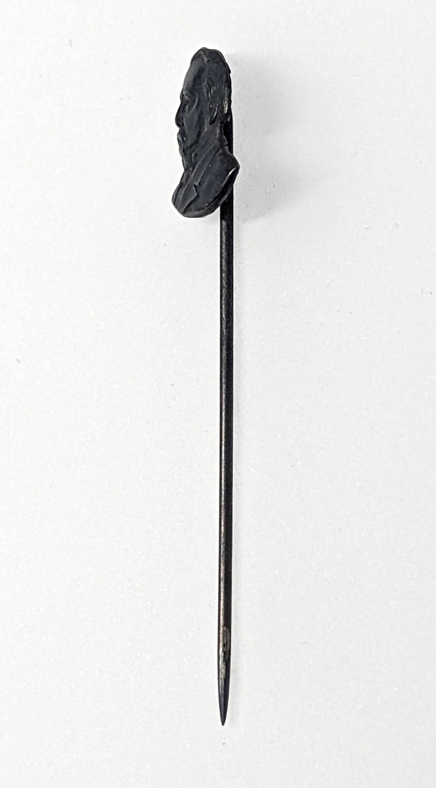 1888 Grover Cleveland Campaign Pin Dewitt GC-1888-38 Tin Shell Long Shank
