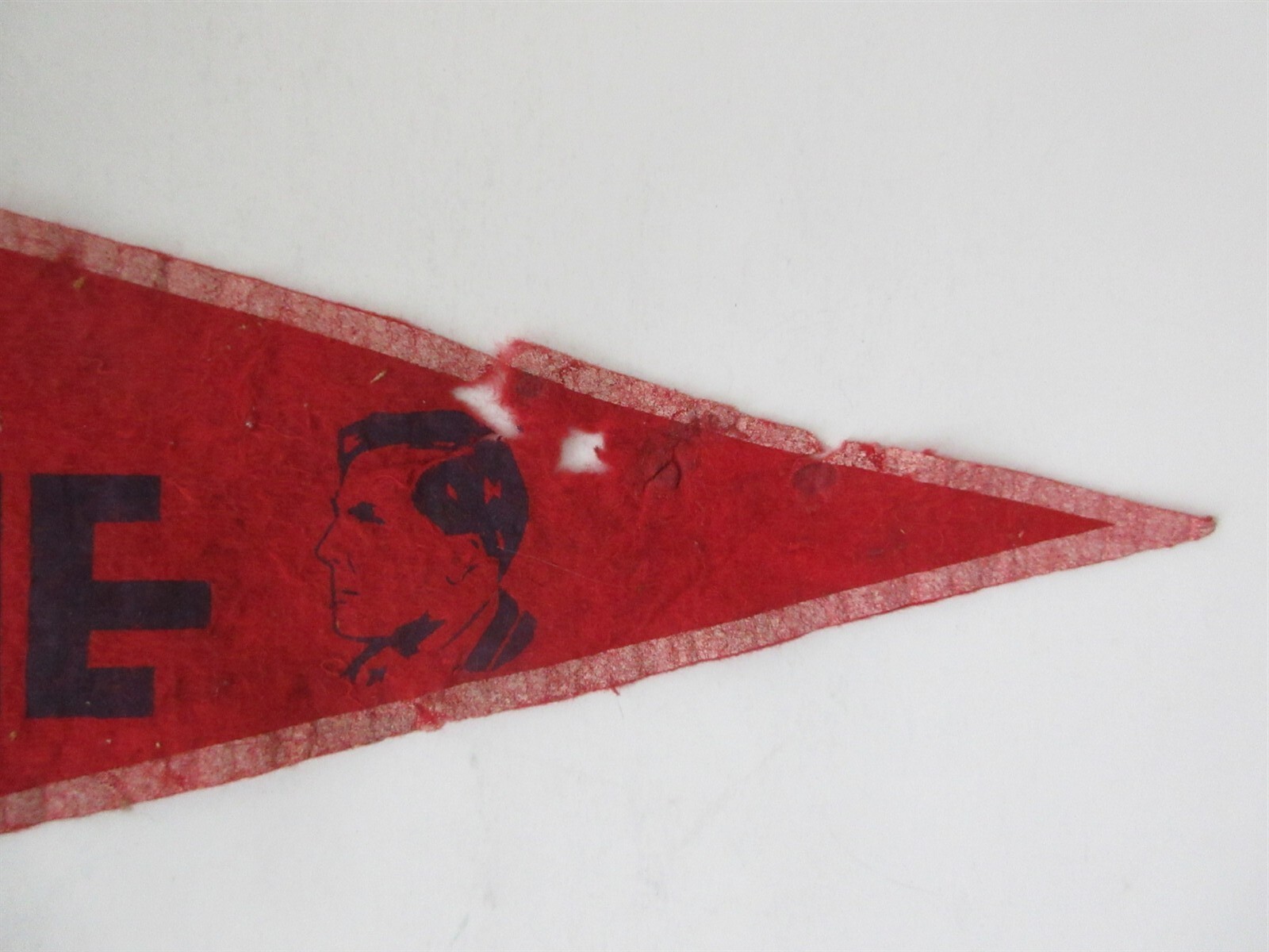 Wendell Willkie RARE Elwood Indiana Pennant Central Building