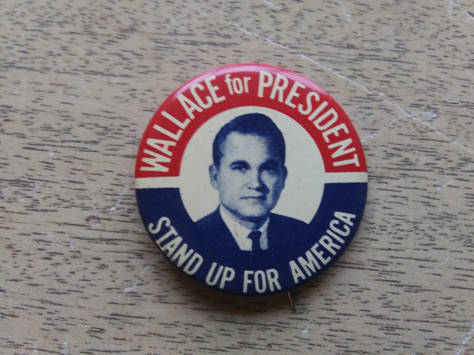 1.5″ George Wallace Presidential Pin Back Campaign President Political Button