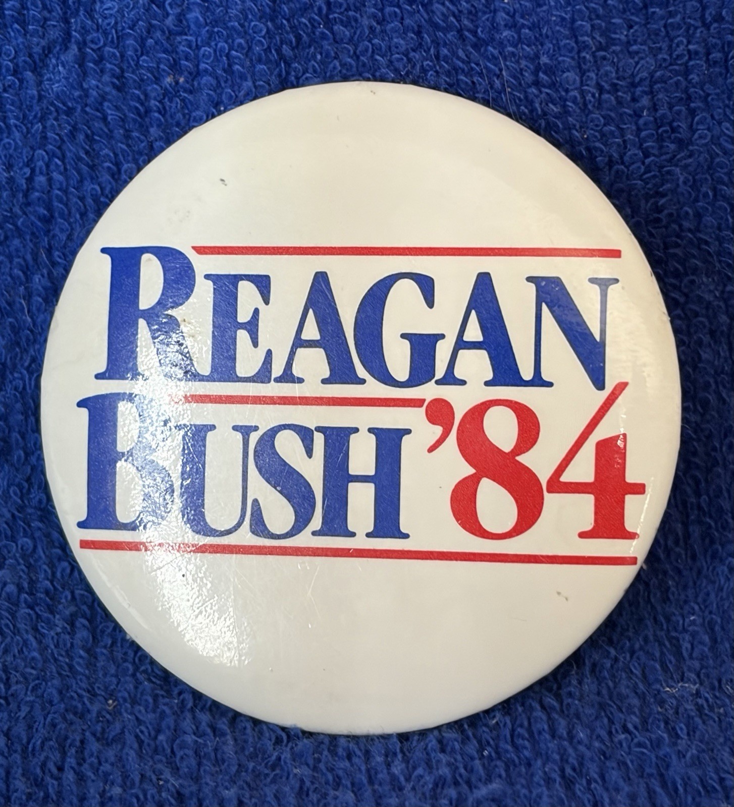 RONALD REAGAN 2ND TERM CAMPAIGN BUTTON