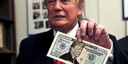 Pack of 24-Donald Trump COLLECTIBLE President Collectible Novelty Dollar Bills