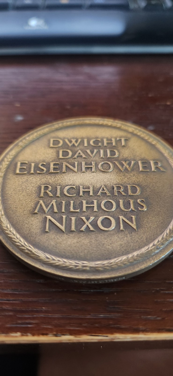 1957 Dwight D. Eisenhower and Richard M. Nixon, Second Inaugural Medal