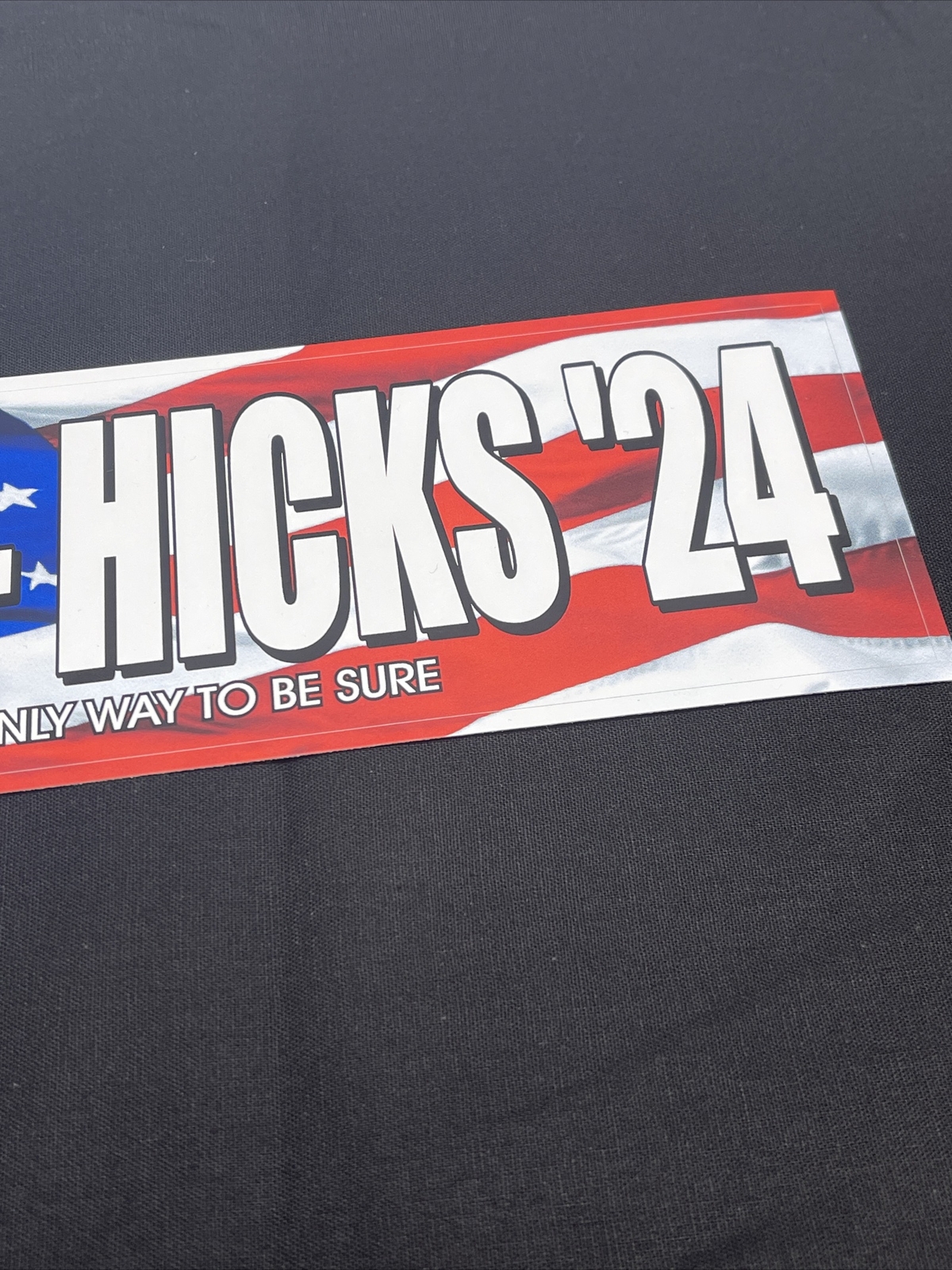 2024 Presidential Election Bumper Sticker Ripley Hicks Republican Democrat Alien