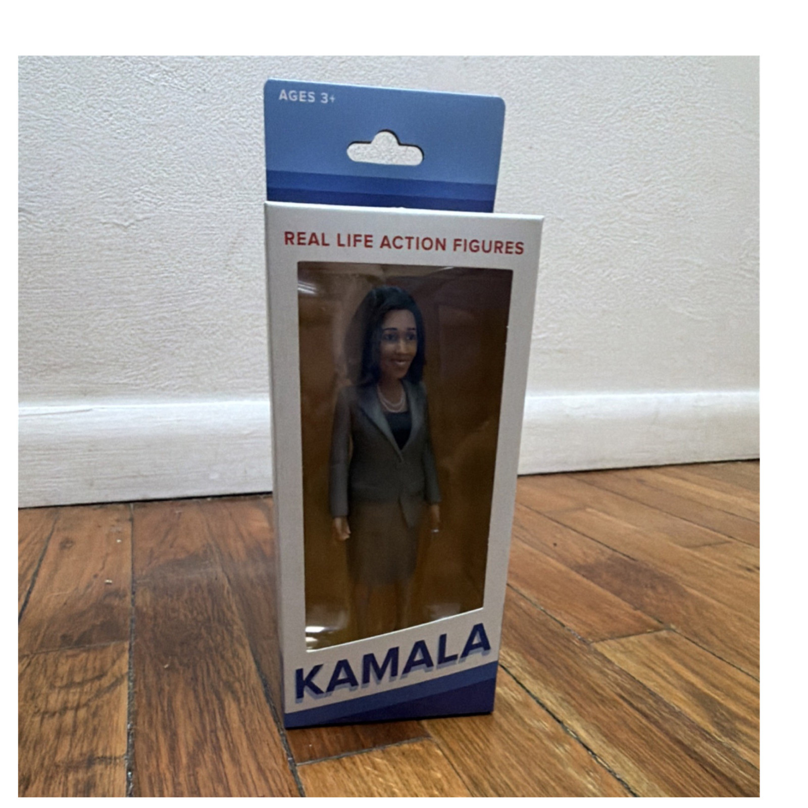 Kamala Harris 2020 Campaign Politics Action Figure Plastic w/ Slogan