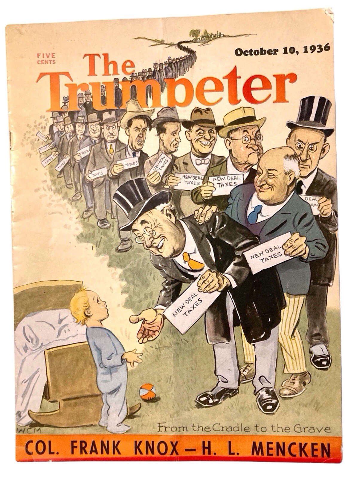 The Trumpeter 1936 Republicans Presidential Election Special Magazine