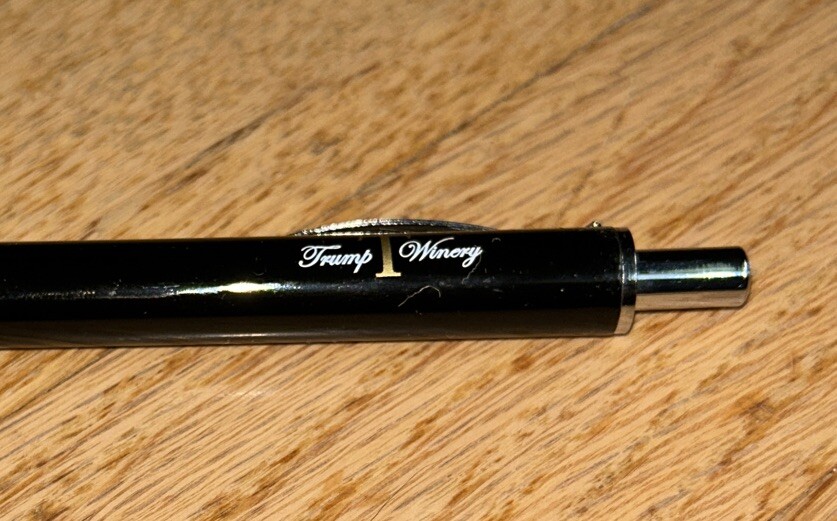 Vintage TRUMP WINERY Ball Point Pen – Donald Trump