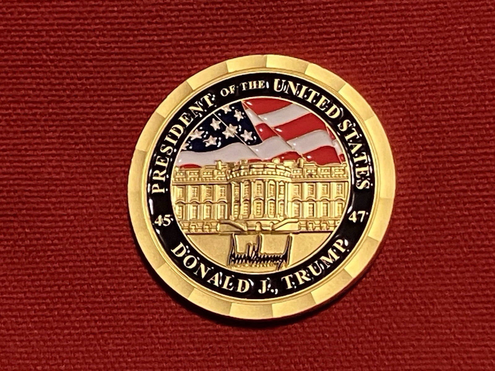 Donald Trump White House Summer Soirée Appreciation Coin/Medallion 2025
