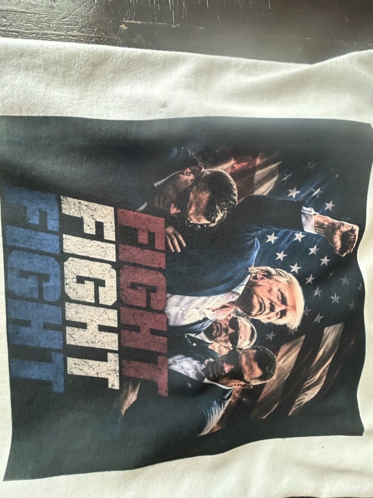 FIGHT FIGHT FIGHT Politics Graphic T-Shirt, United States Political Theme
