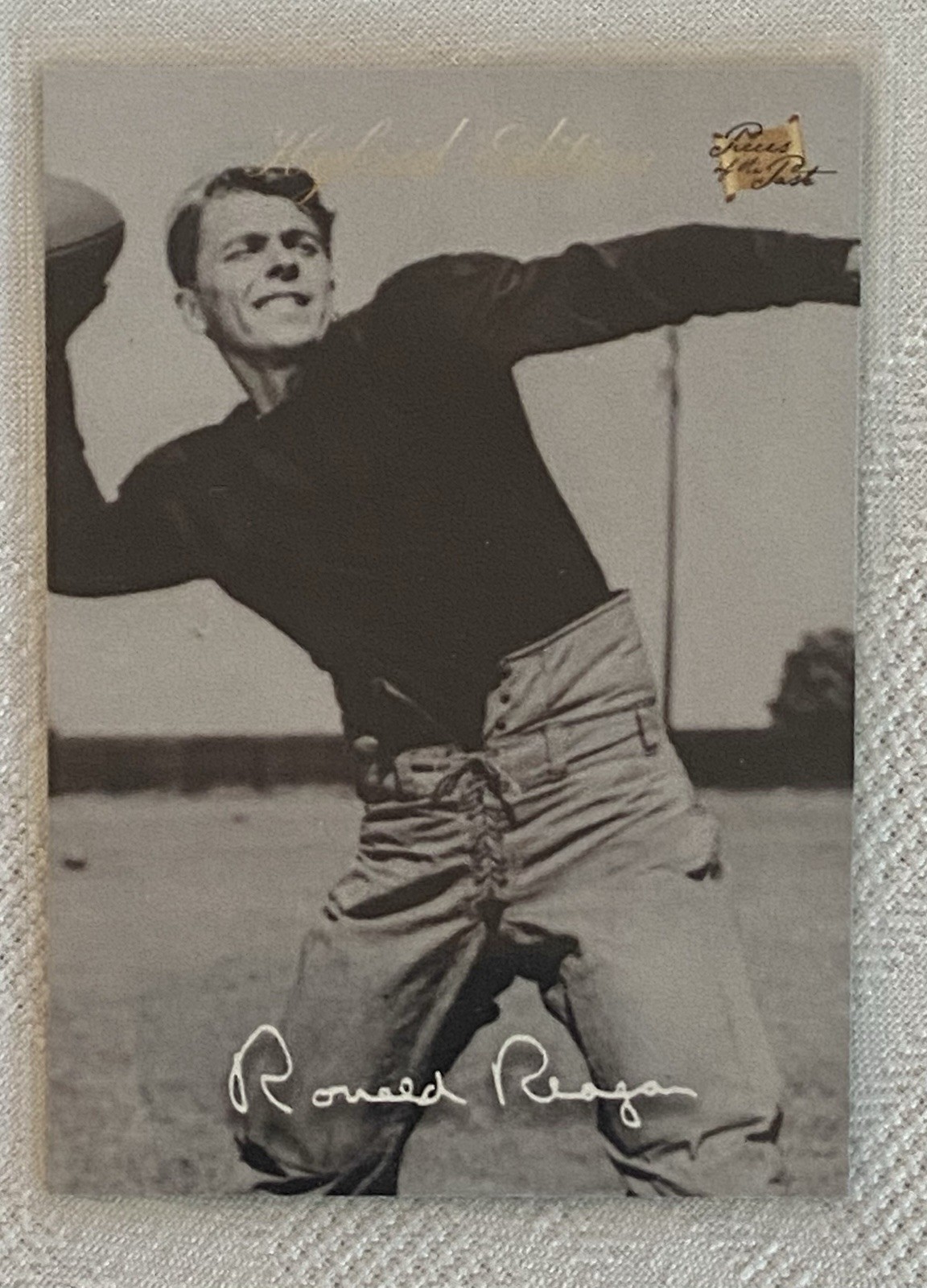 Lot of 9 President Ronald Reagan Collectible Novelty Baseball Cards! Mint Cond.