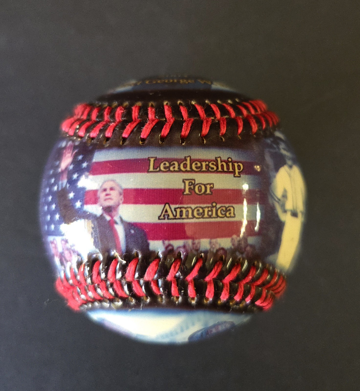 Rare VTG 2004 Re-Elect George W Bush Baseball In Case Limited Edition Republican