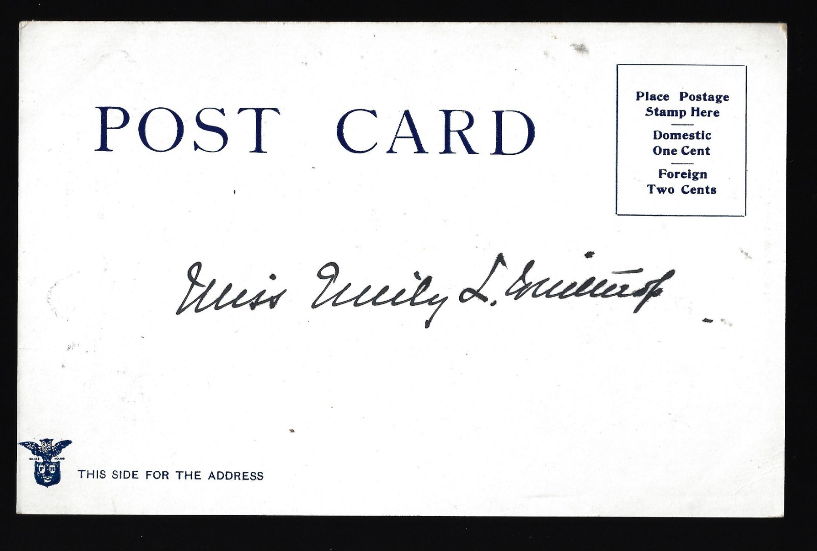 1904 Uncle Sam Teddy Roosevelt Charles Fairbanks Jugate Prez Campaign Postcard B