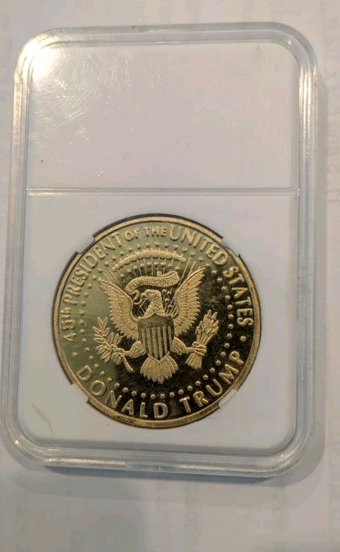 Donald Trump 2024 Commemorative Coin-Sealed Collector Case – Save America Again