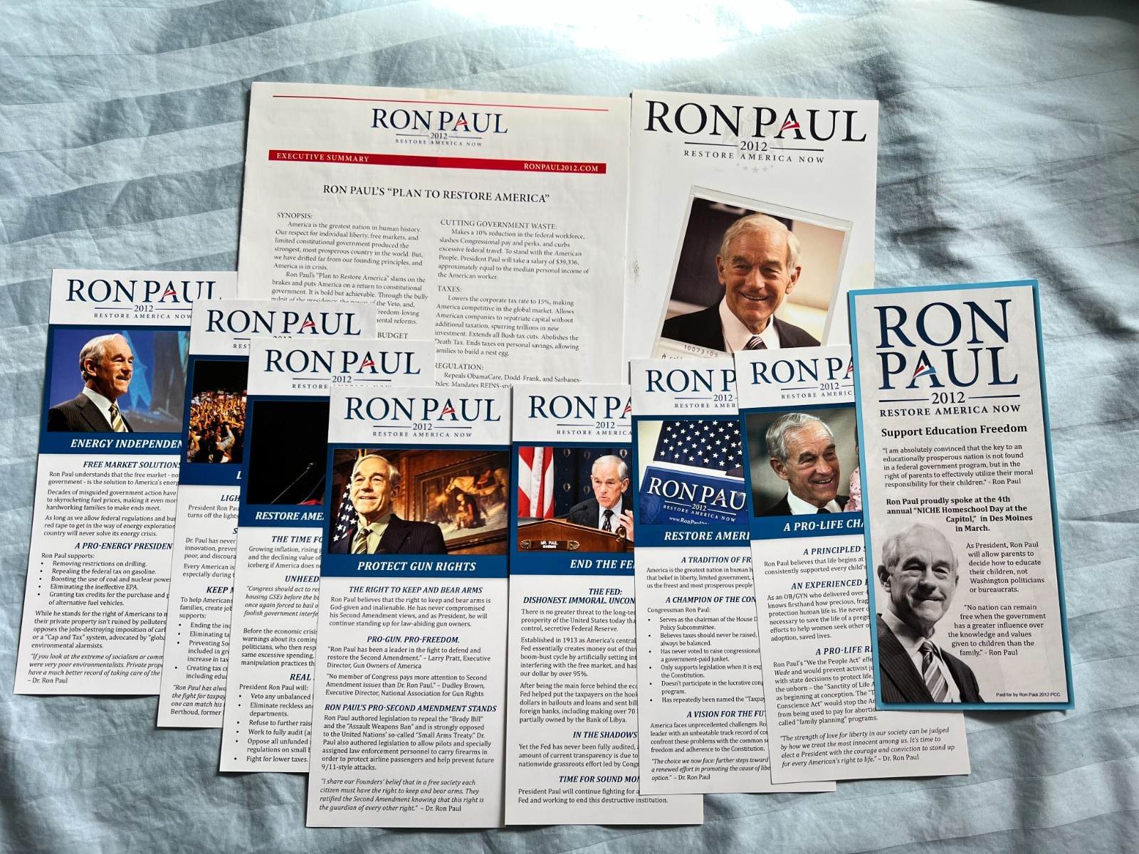 Ron Paul 2012 Presidential Campaign Memorabilia