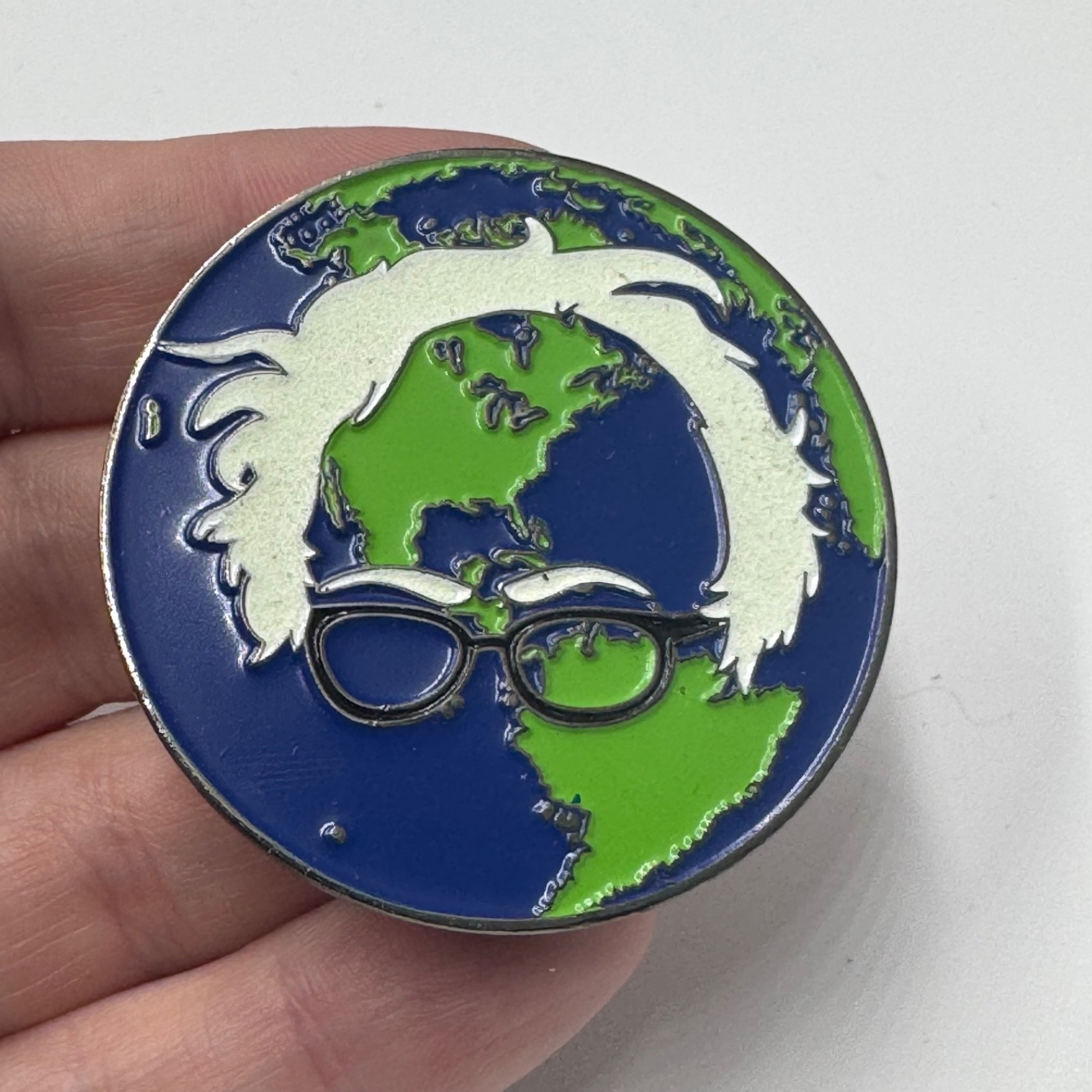 Bernie Sanders Wake Up to Find Out You Are the Eyes of World Speech Lapel Pin