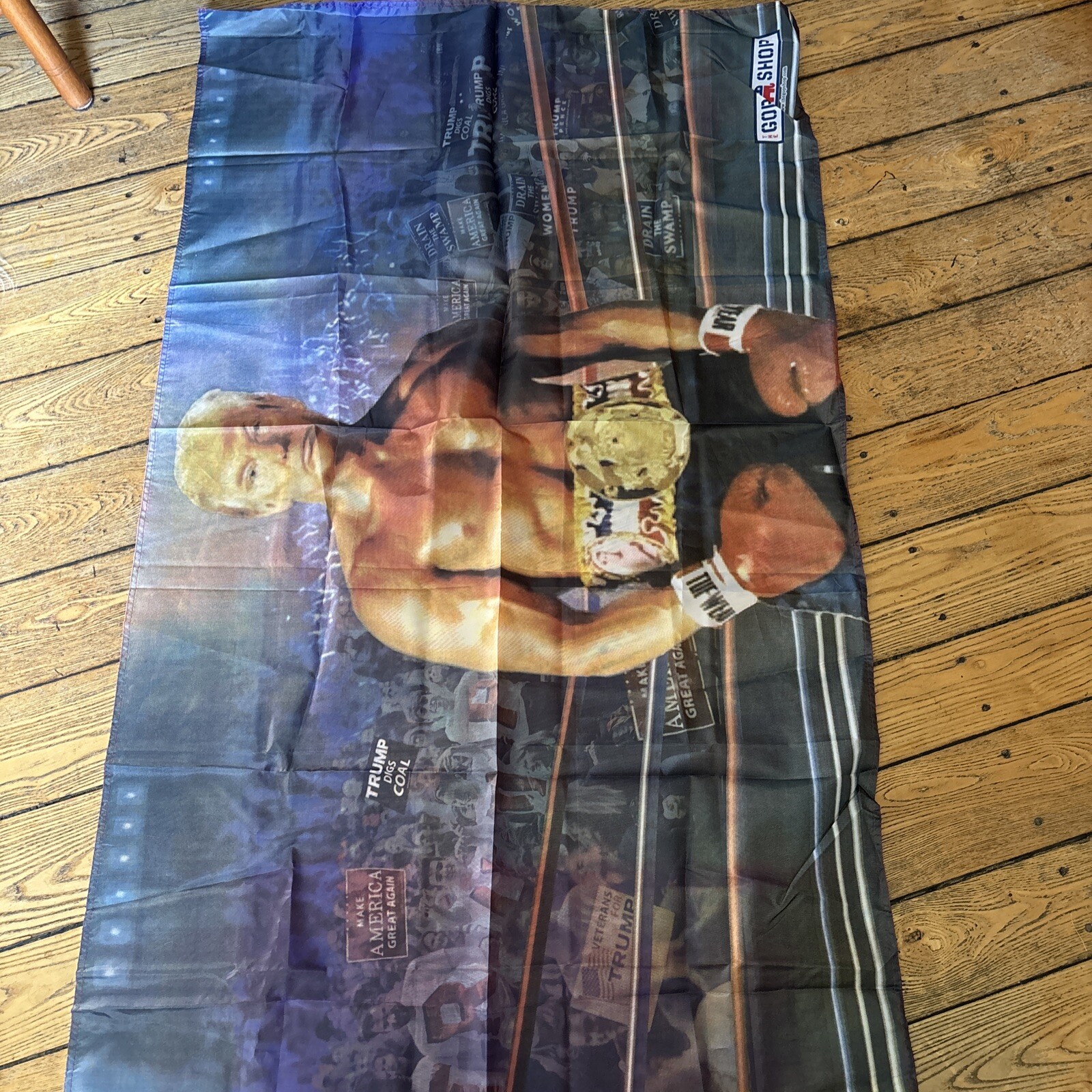 NEW Donald Trump Boxing Flag 3’ x 5’ Politics Funny Gag President America Great