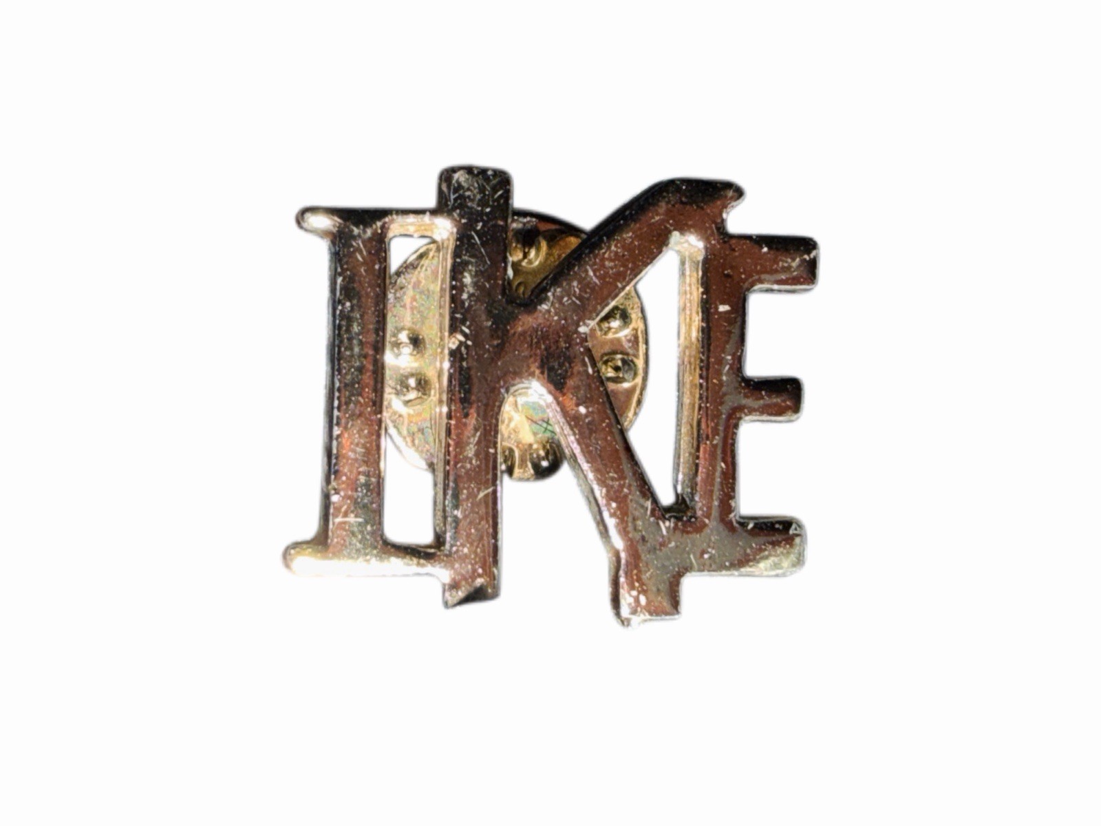 1952 Dwight Eisenhower Ike Campaign Lapel Pin