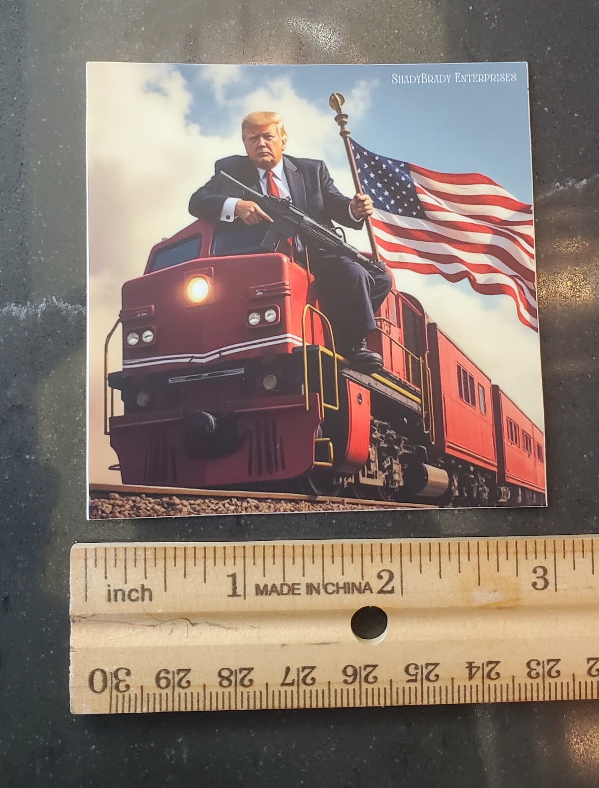 TRUMP STICKERS | VARIETY PACK (5) Heavy Duty Weather Proof Vinyl 5 Year Warranty
