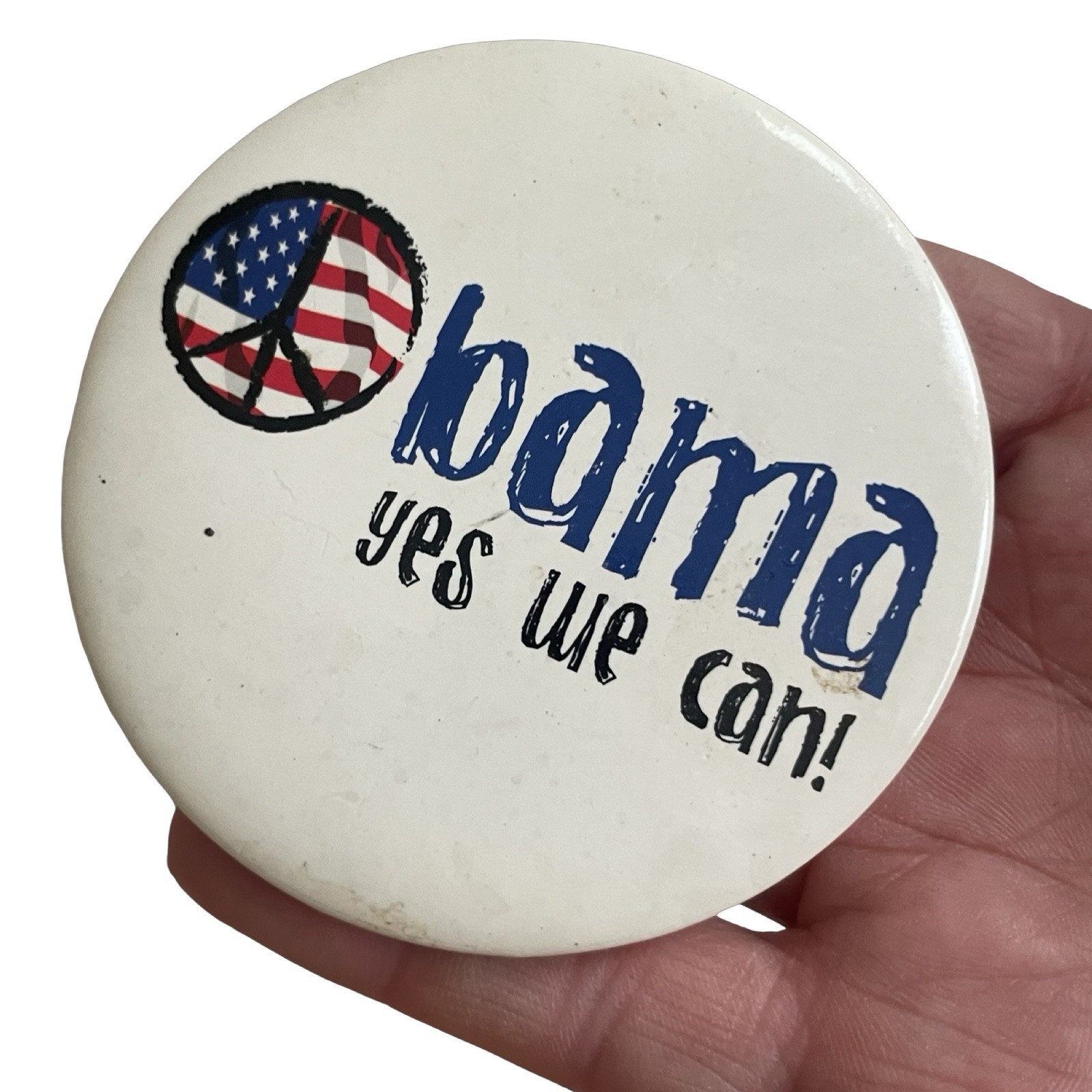 Vtg Obama Political Campaign Inaugural Pins 44th President Yes We Can 3”