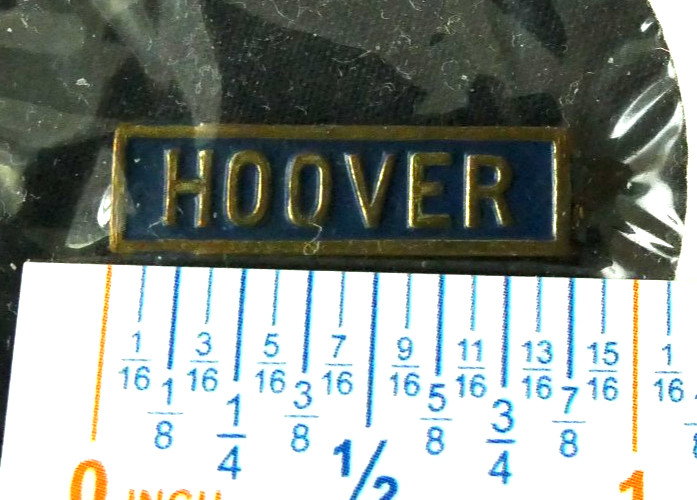 1928 Herbert Hoover Presidential Campaign Enamel Button Pin Pinback 7/8″