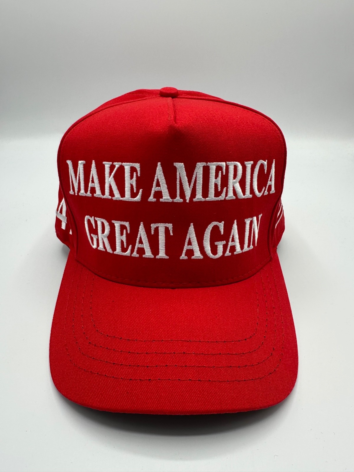 MAGA Make America Great Again Trump Cali Fame 45-47 Red Snapback Hat Cap Made US
